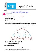 Chuyên đề Toán Lớp 10 - Chuyên đề Nhị thức Niu-tơn (Có lời giải chi tiết)